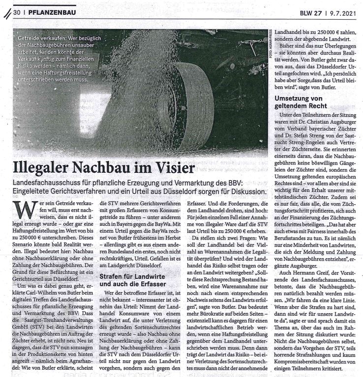 Illegaler Nachbau im Visier